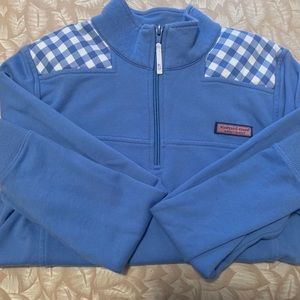 Vineyard Vines Women’s Blue Gingham Shep Shirt